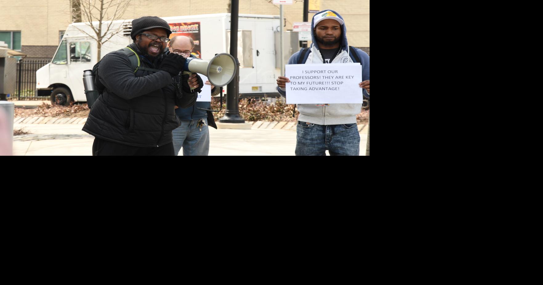 CCP faculty march for fair contract | Local News | phillytrib.com