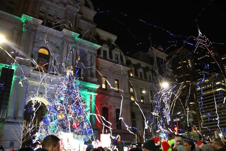 Philadelphia lights up the holiday tree at City Hall Local News