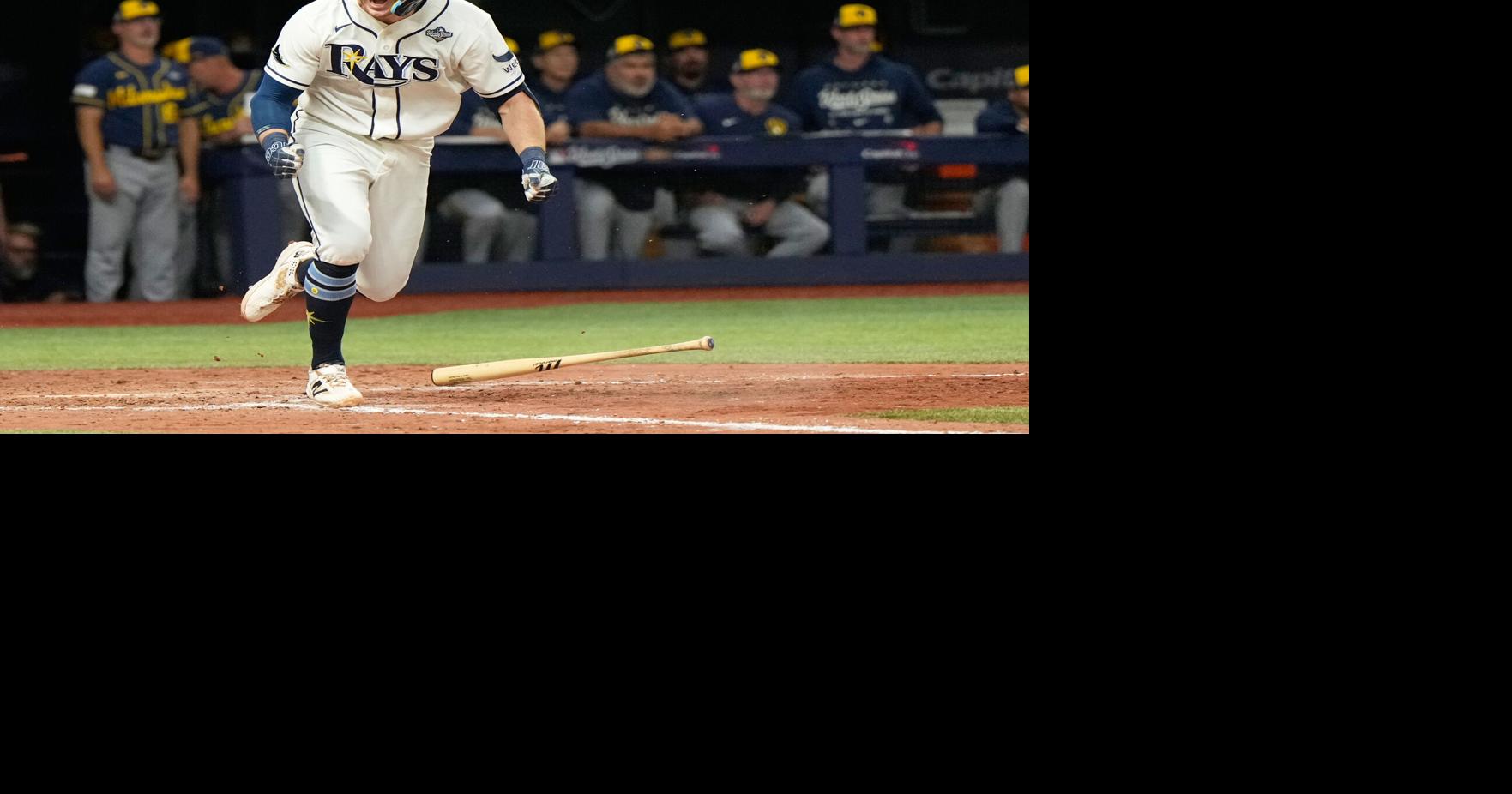 Rays stun Brewers with 2-run rally in 12th inning and force World Series Game 5 with 4-3 win