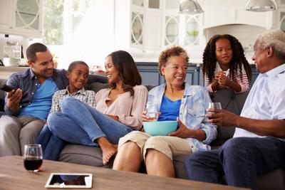 Remember to visit with family, friends and neighbors when ...