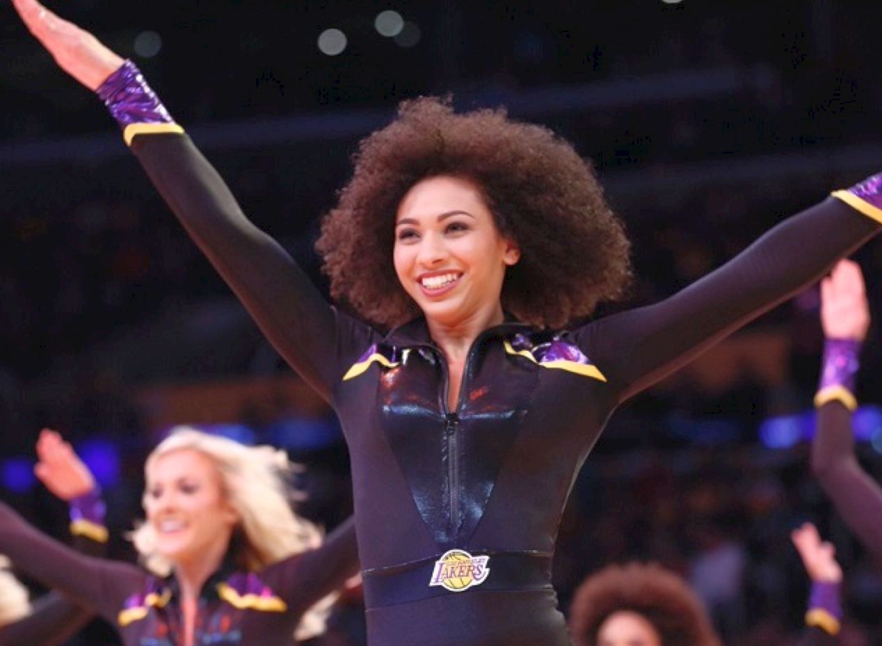 laker girl uniform