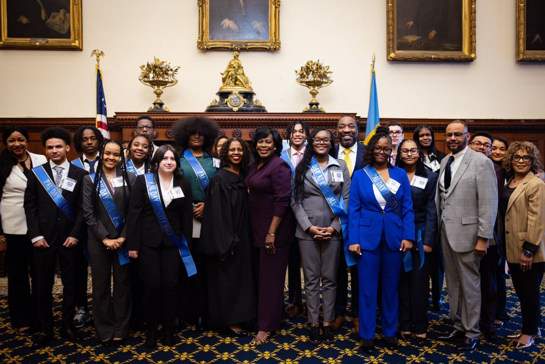 City officials help commemorate Police Athletic League Day with mentees ...