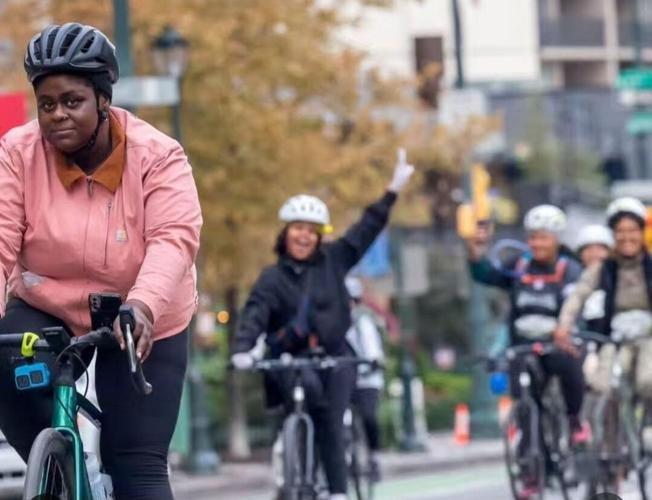 Biking group empowers Black women to form community, improve health ...