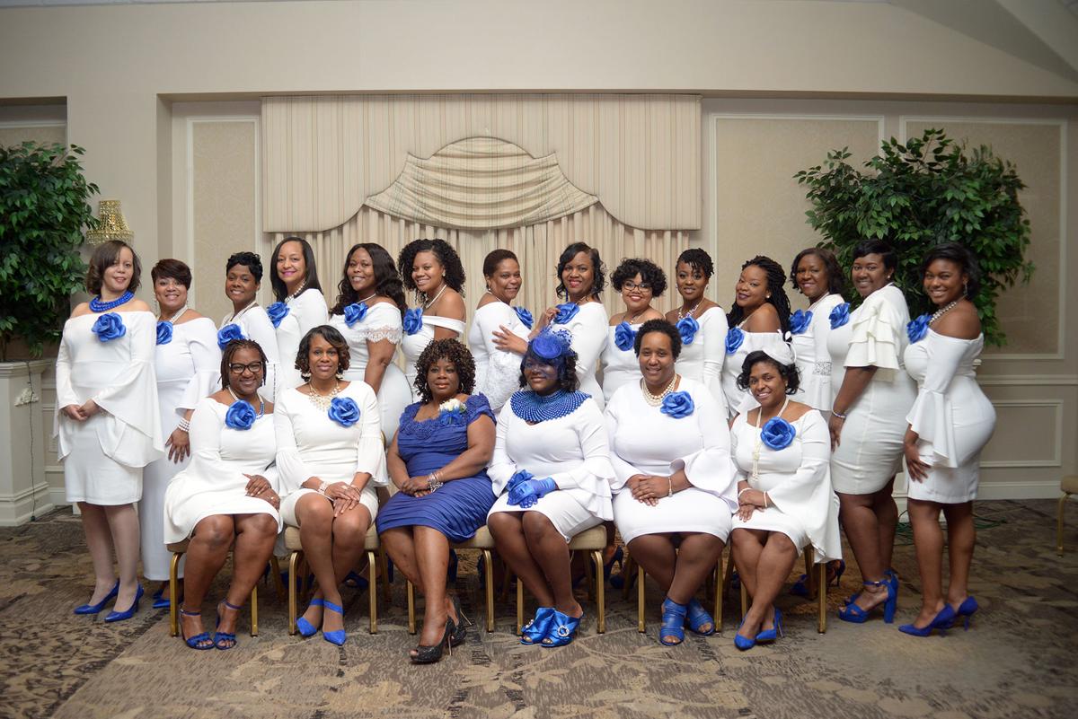 Zetas Host Finer Womanhood Blue Revue Out And About