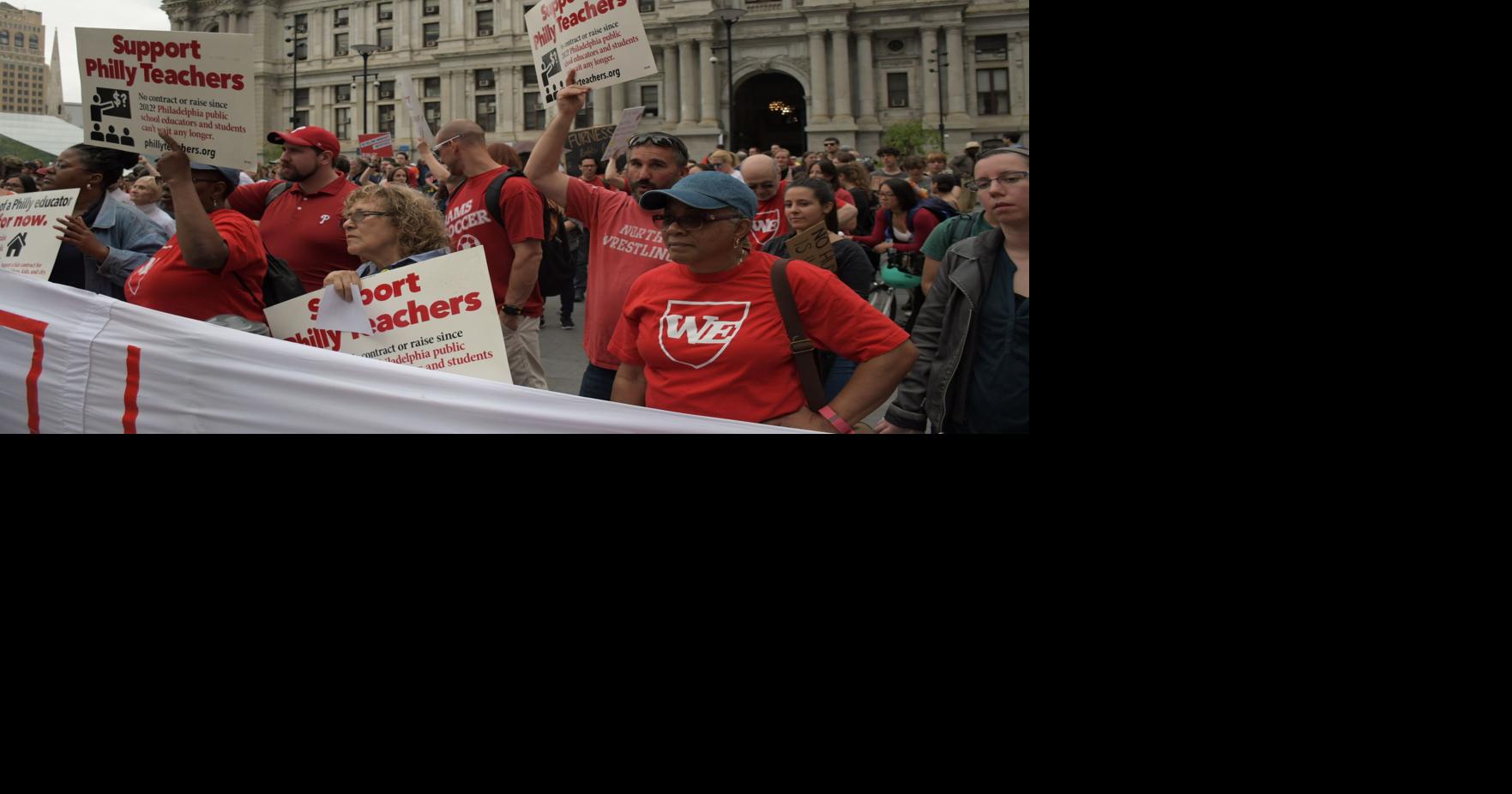 Philly teachers rally for fair contract, better wages | News ...