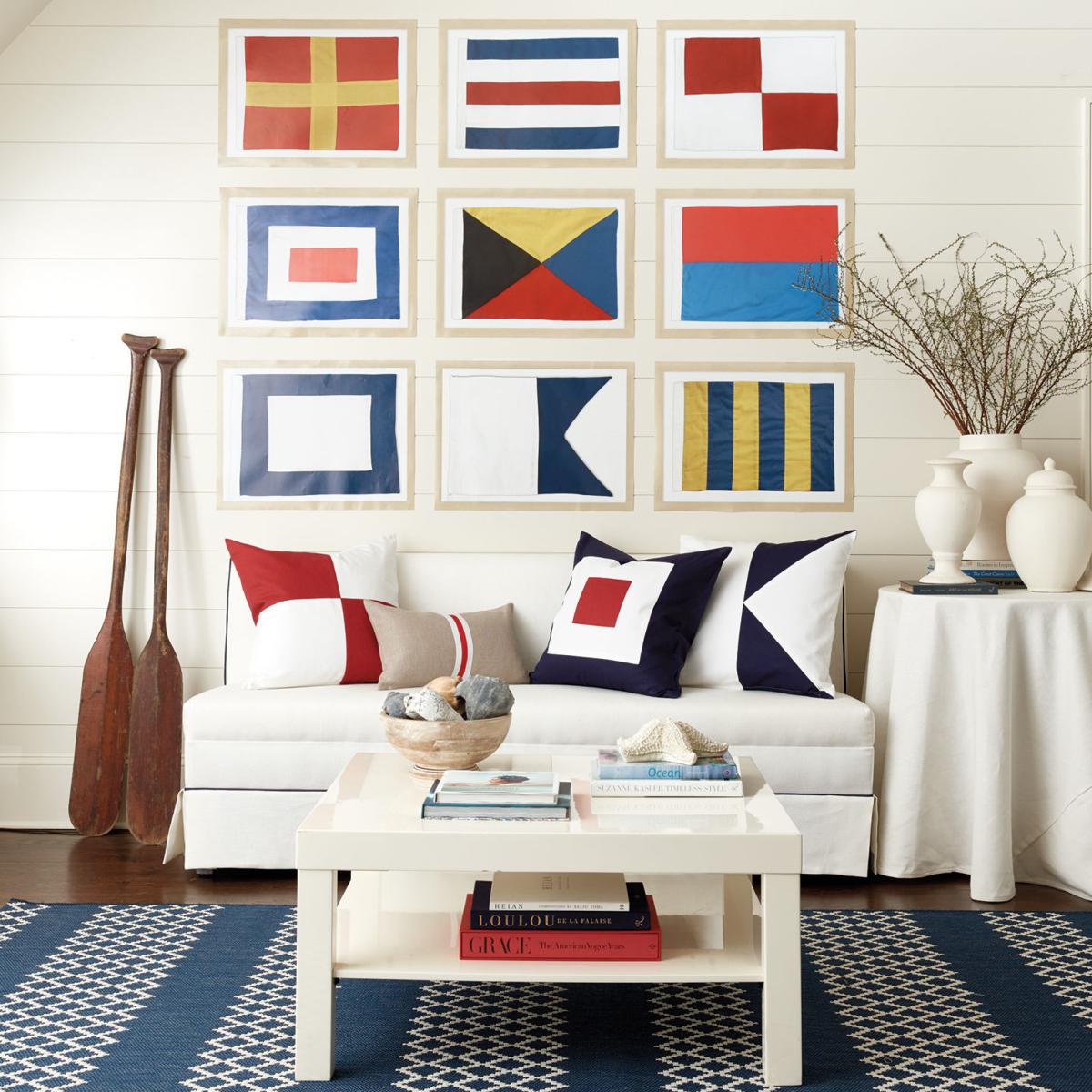 The Seaside Look Nautical Decor With Modern Panache Lifestyle