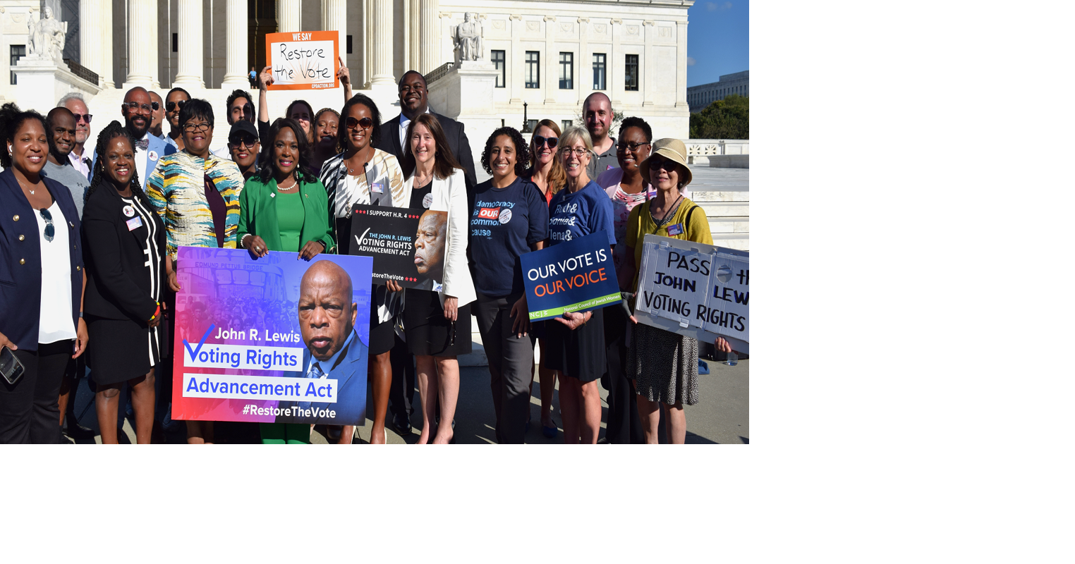 The John R. Lewis Voting Rights Advancement Act would restore