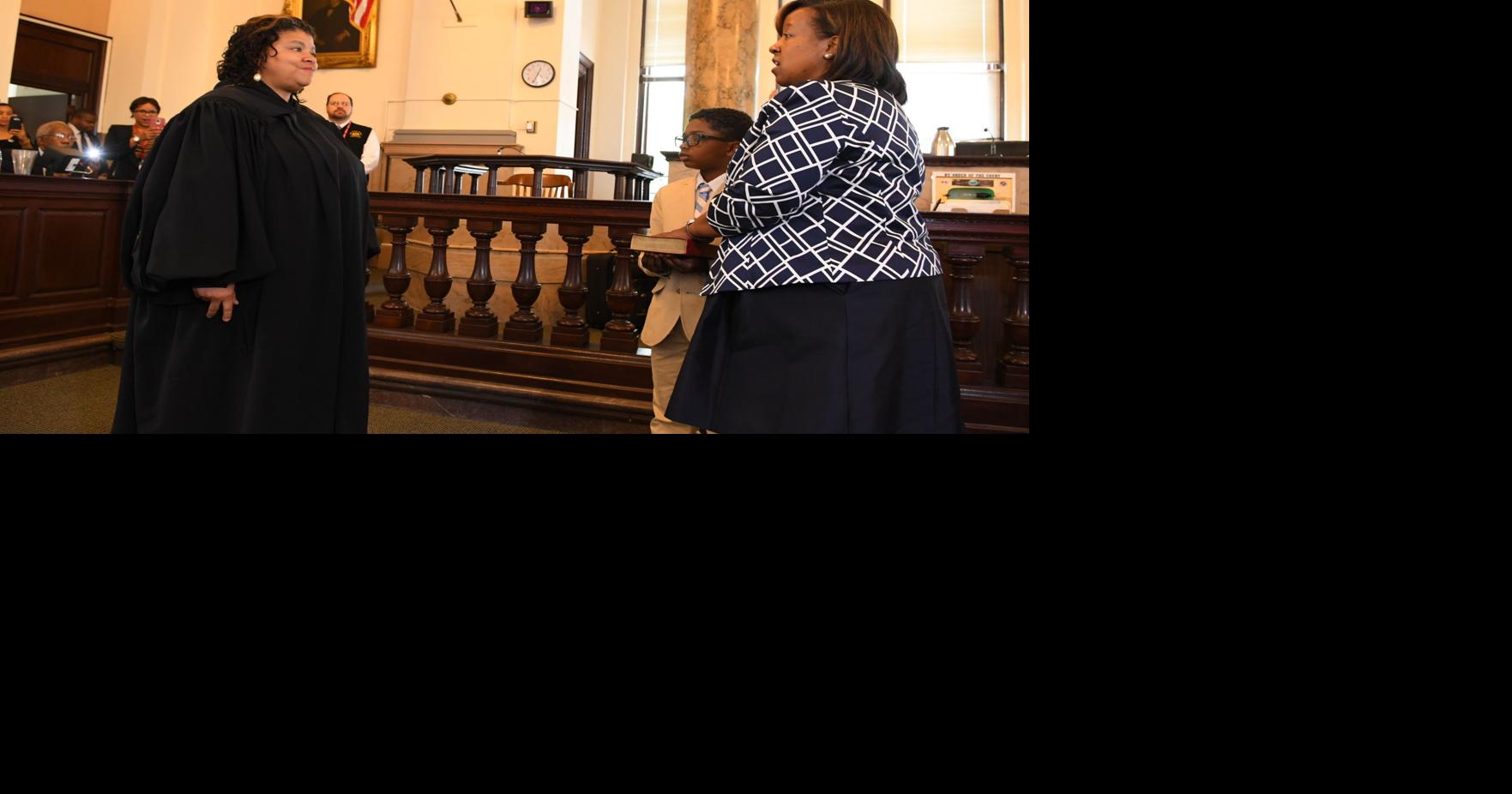 City's first Black female District Attorney sworn into office | News ...