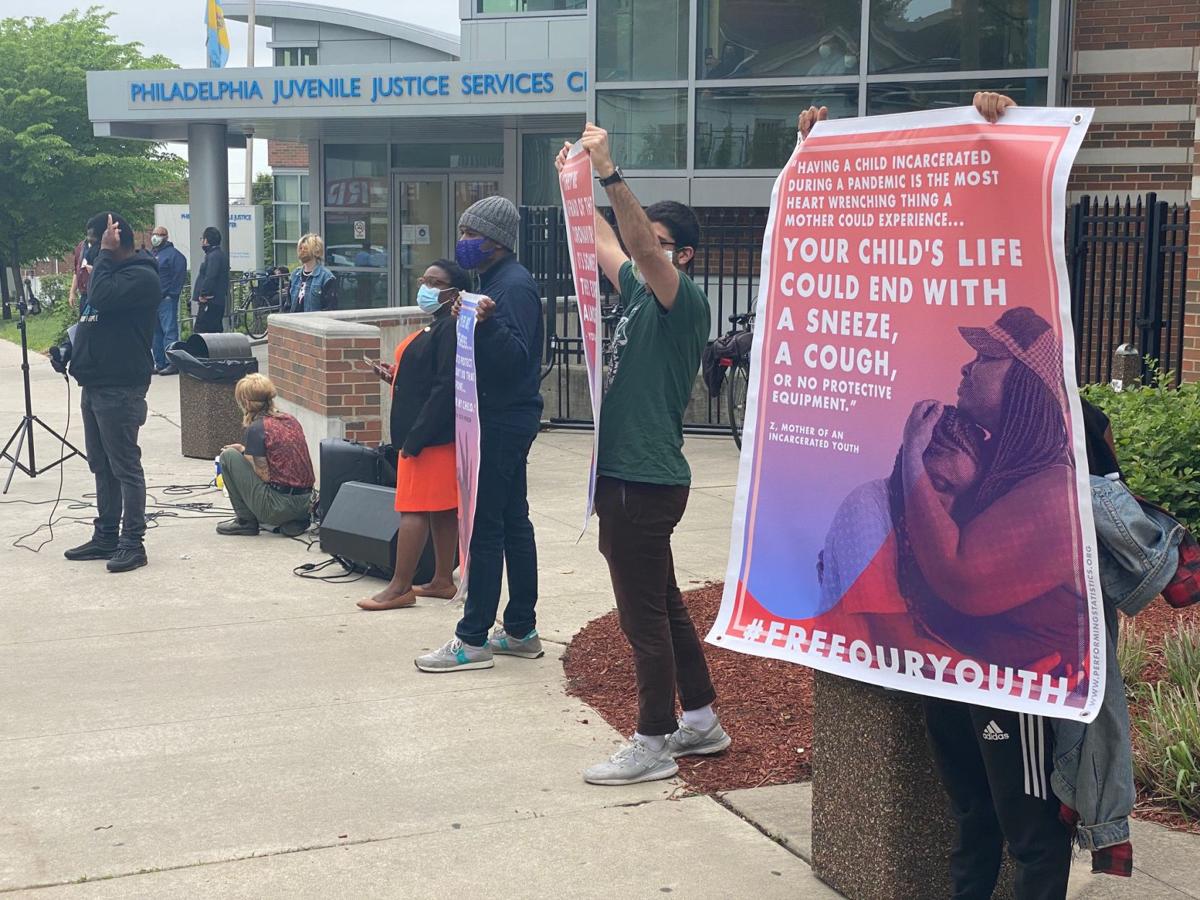 Activists Protest Continued Incarceration Of Teens In Philadelphia Coronavirus Phillytrib Com