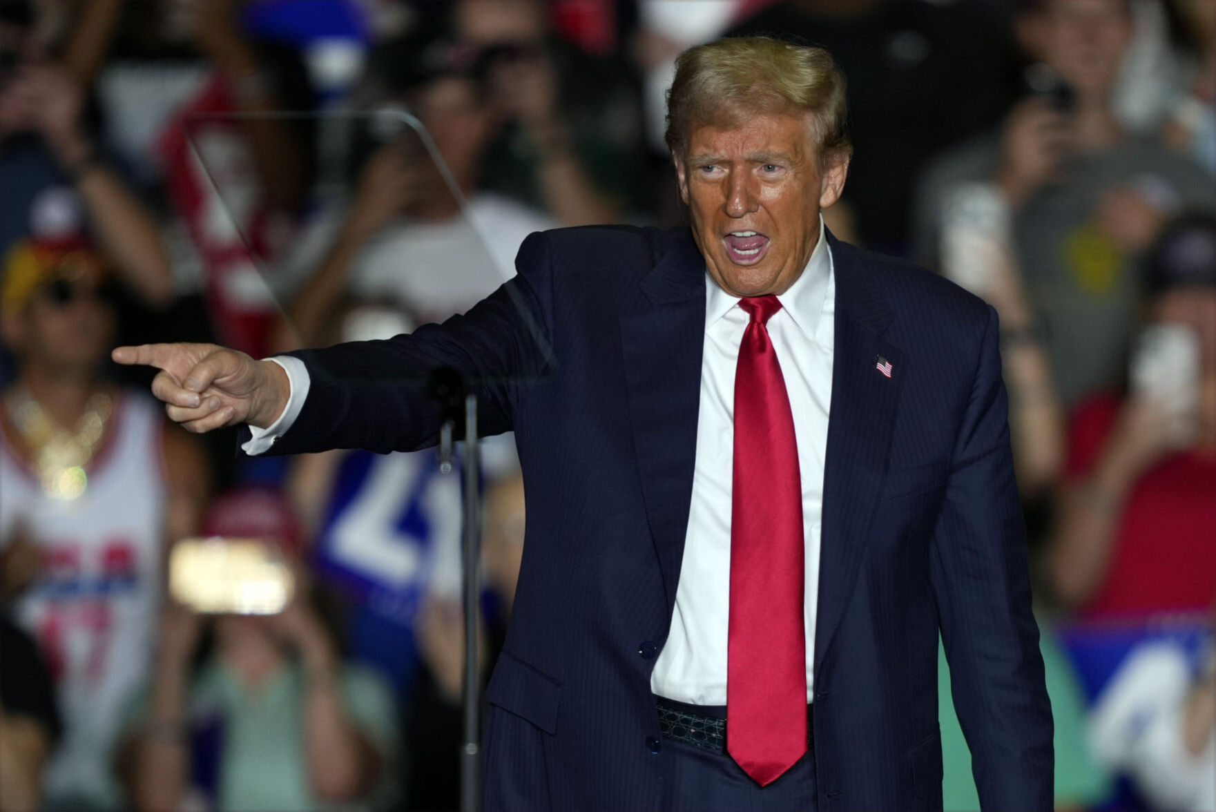 Trump Hurls A String Of Insults At Harris Including 'lazy,' A Racist ...