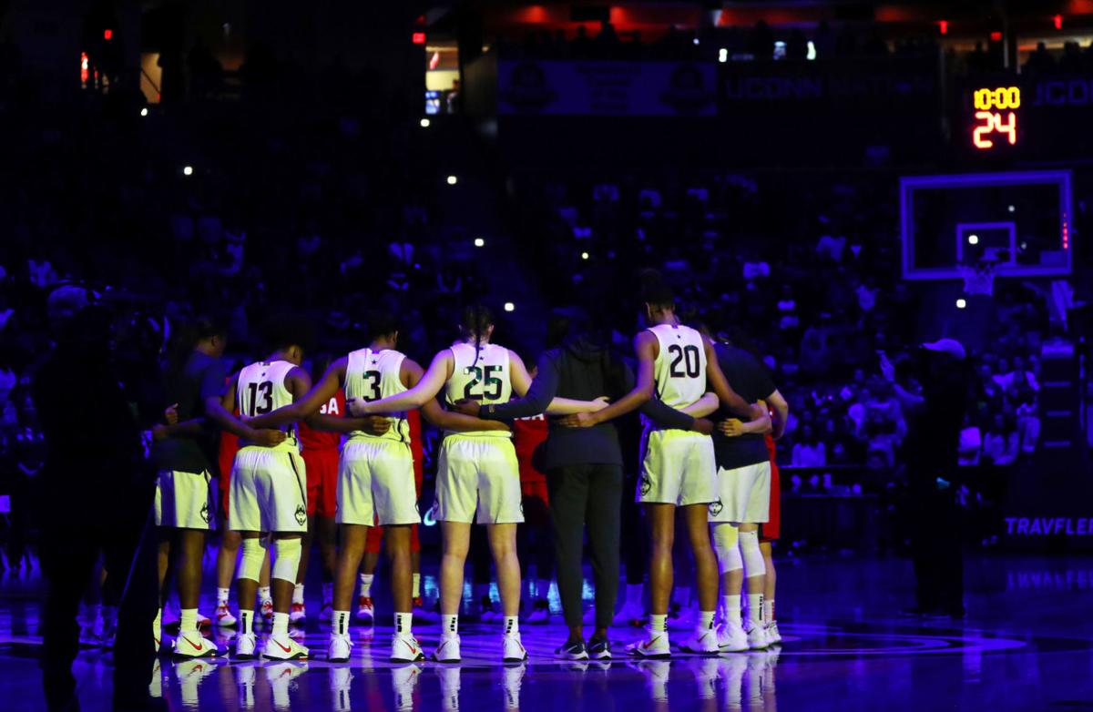 UConn honors Gianna Bryant with own jersey, spot on the bench