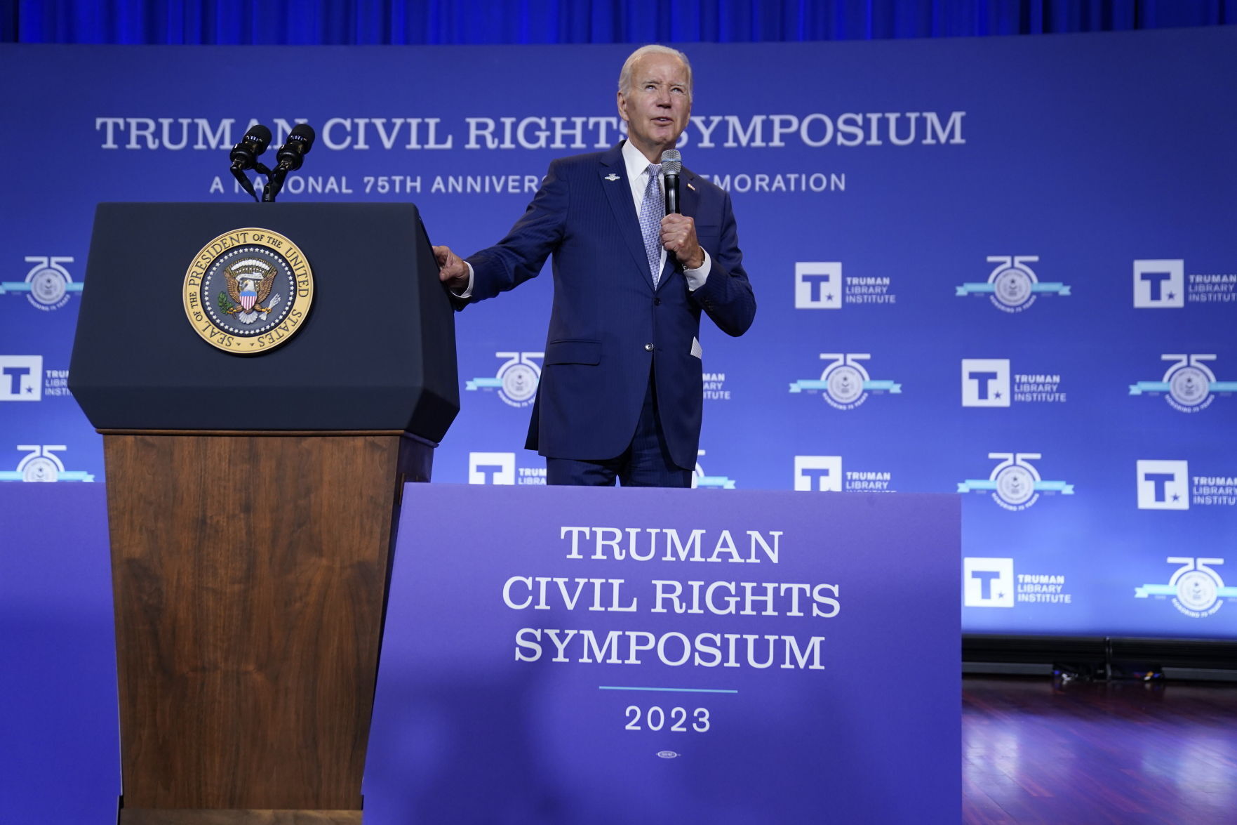 Biden Commemorates 75th Anniversary Of Desegregation Order In U.S ...