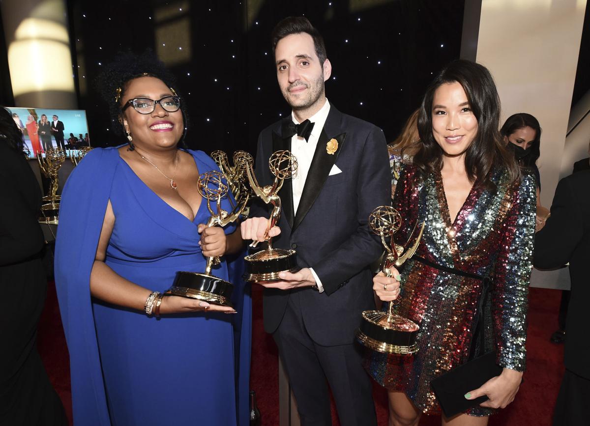 73rd Emmy Awards – Trophy Table