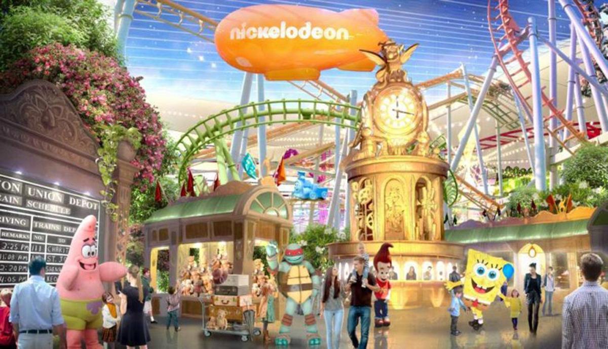 Nickelodeon Universe The Largest Indoor Theme Park In North America Opens This Week Lifestyle Phillytrib Com
