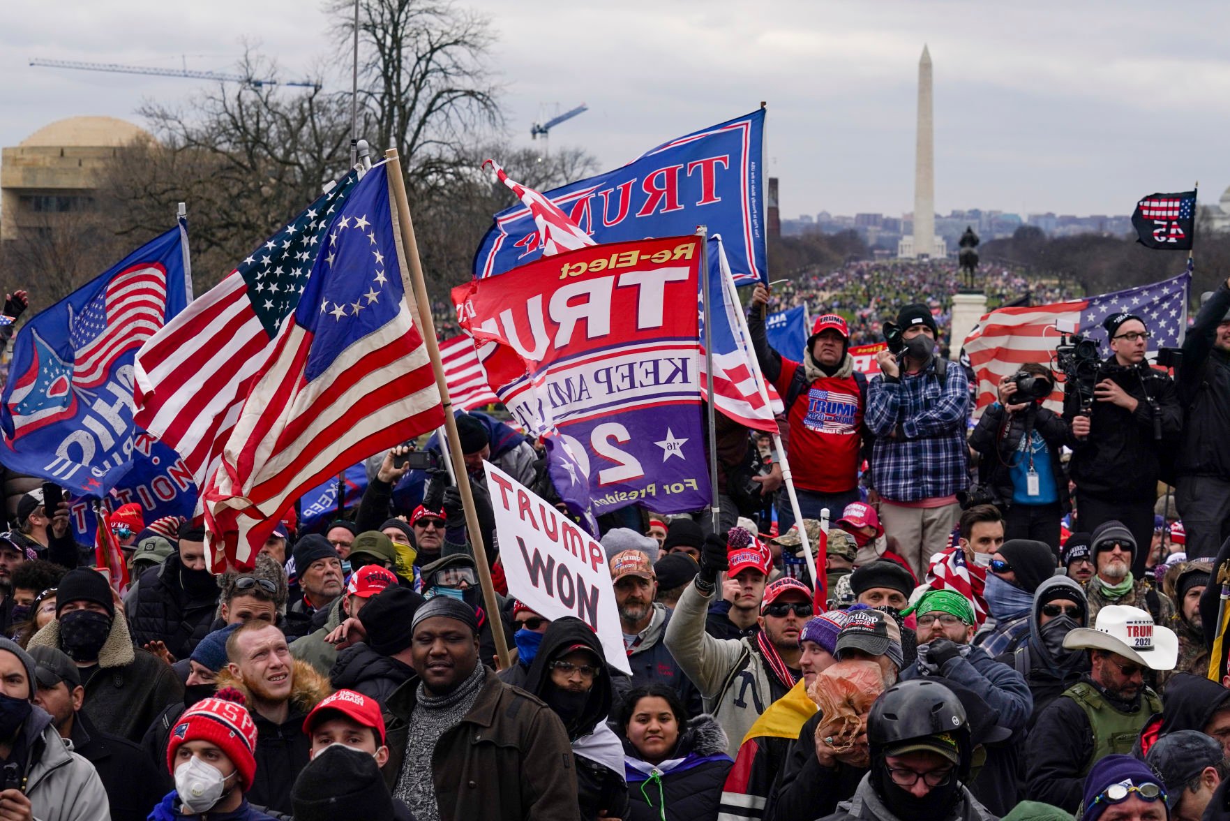 Photos: Trump Supporters Protest Biden Win In Washington D.C ...