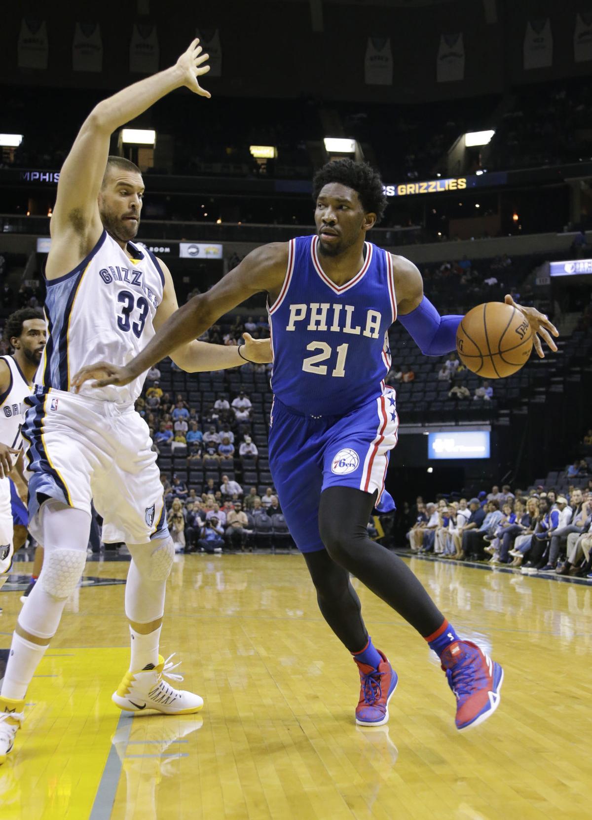 Embiid looks to follow Chamberlain's path from college to NBA stardom | Sports | phillytrib.com