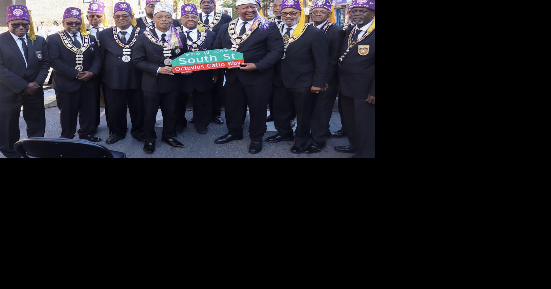 Late civil rights leader Octavius Catto gets designation on street where his life ended