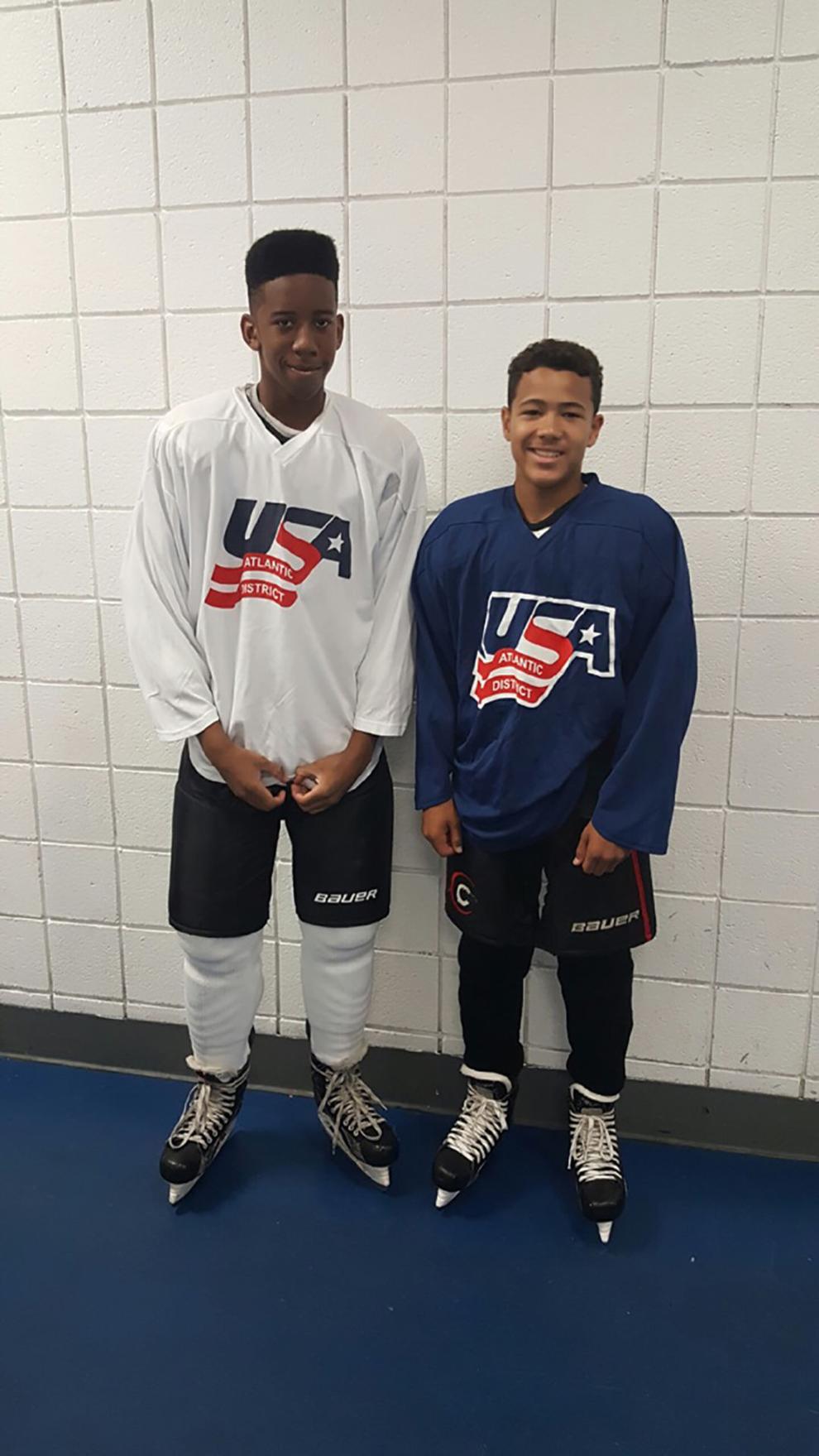 Snider Youth Hockey players in Sweden Sports