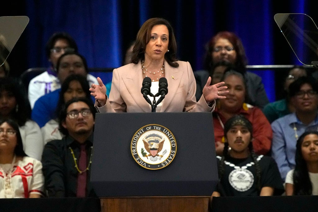 Harris Says Florida Rules On Black History Pushed By DeSantis Are ...