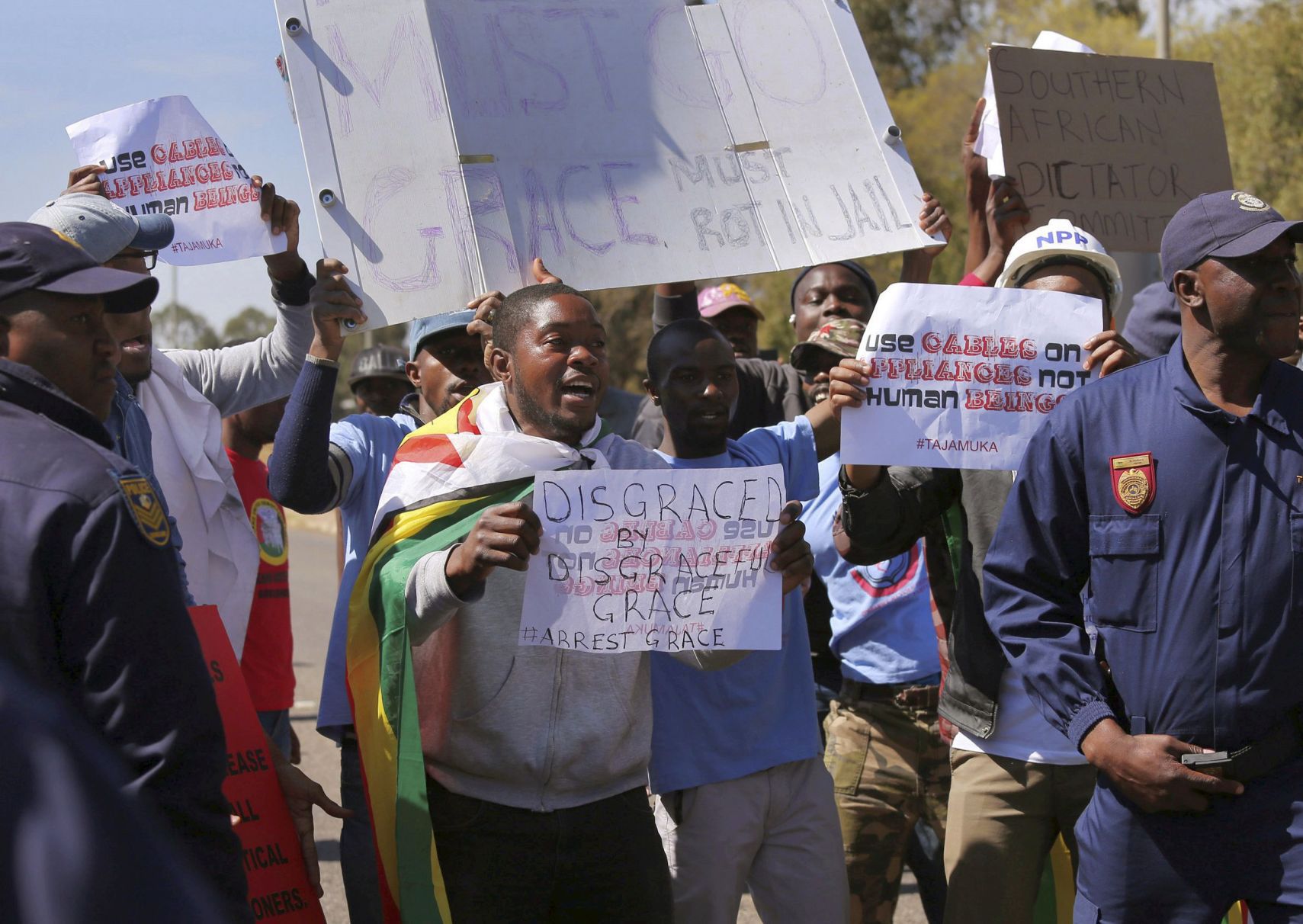 South Africa Grants Grace Mugabe Diplomatic Immunity, To Critics' Dismay