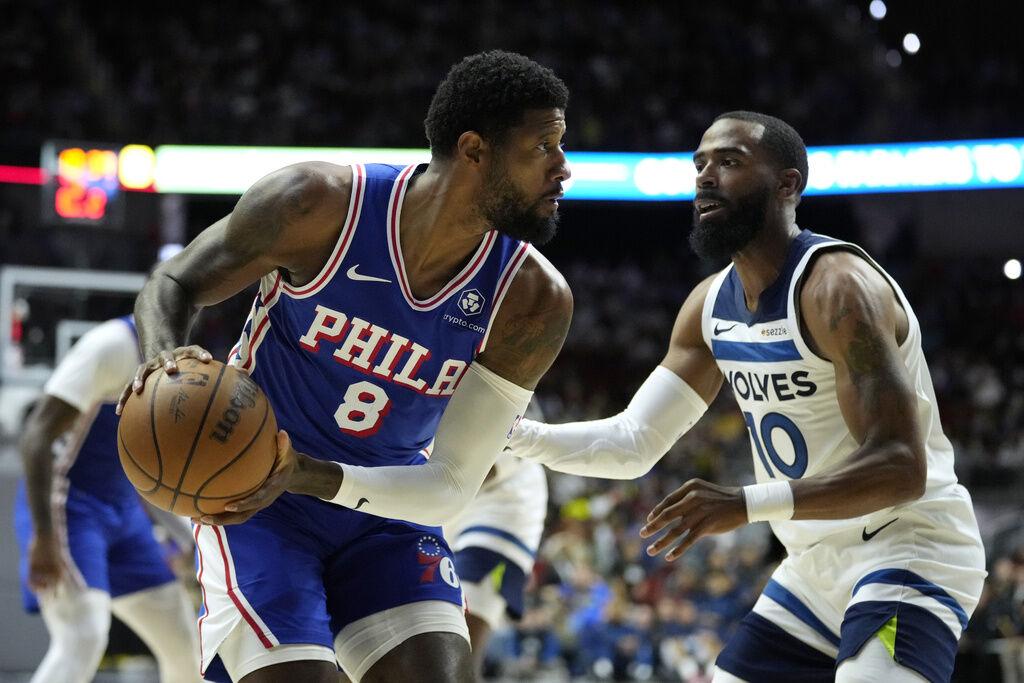 Paul scores 23 points in preseason debut with 76ers Sports