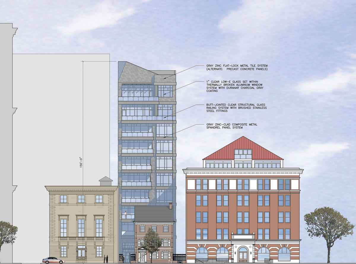 Fresh plans released for Dilworth House condo tower ahead of review