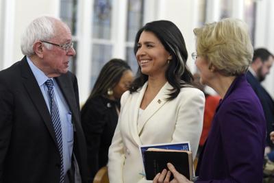 2020 Democratic Contenders Link Arms In King Day March Phillytrib Com
