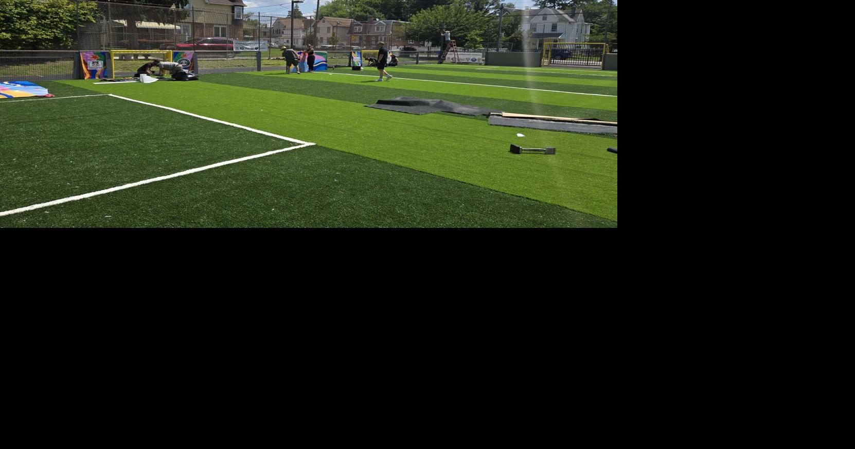 Field of dreams: New soccer pitch debuts at Penrose School in Southwest Philly