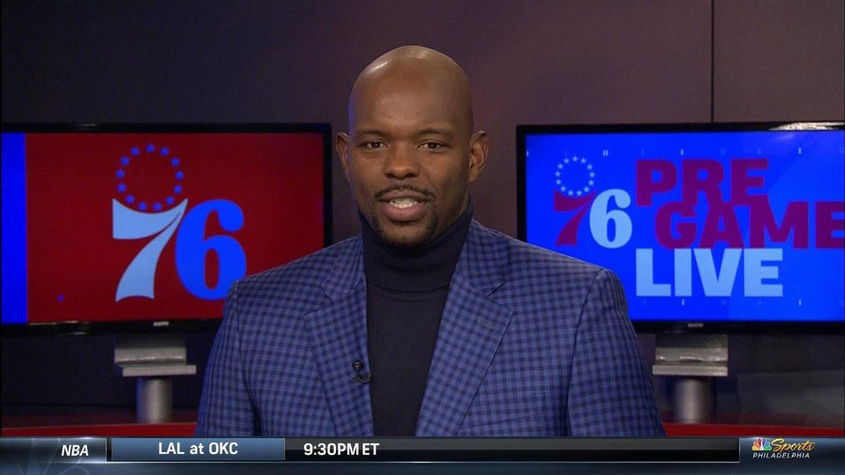 Marc Jackson learning the finer points of being a color analyst