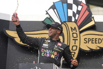 Bubba Wallace becomes first Black driver to win a major race on  Indianapolis' oval | Sports | phillytrib.com