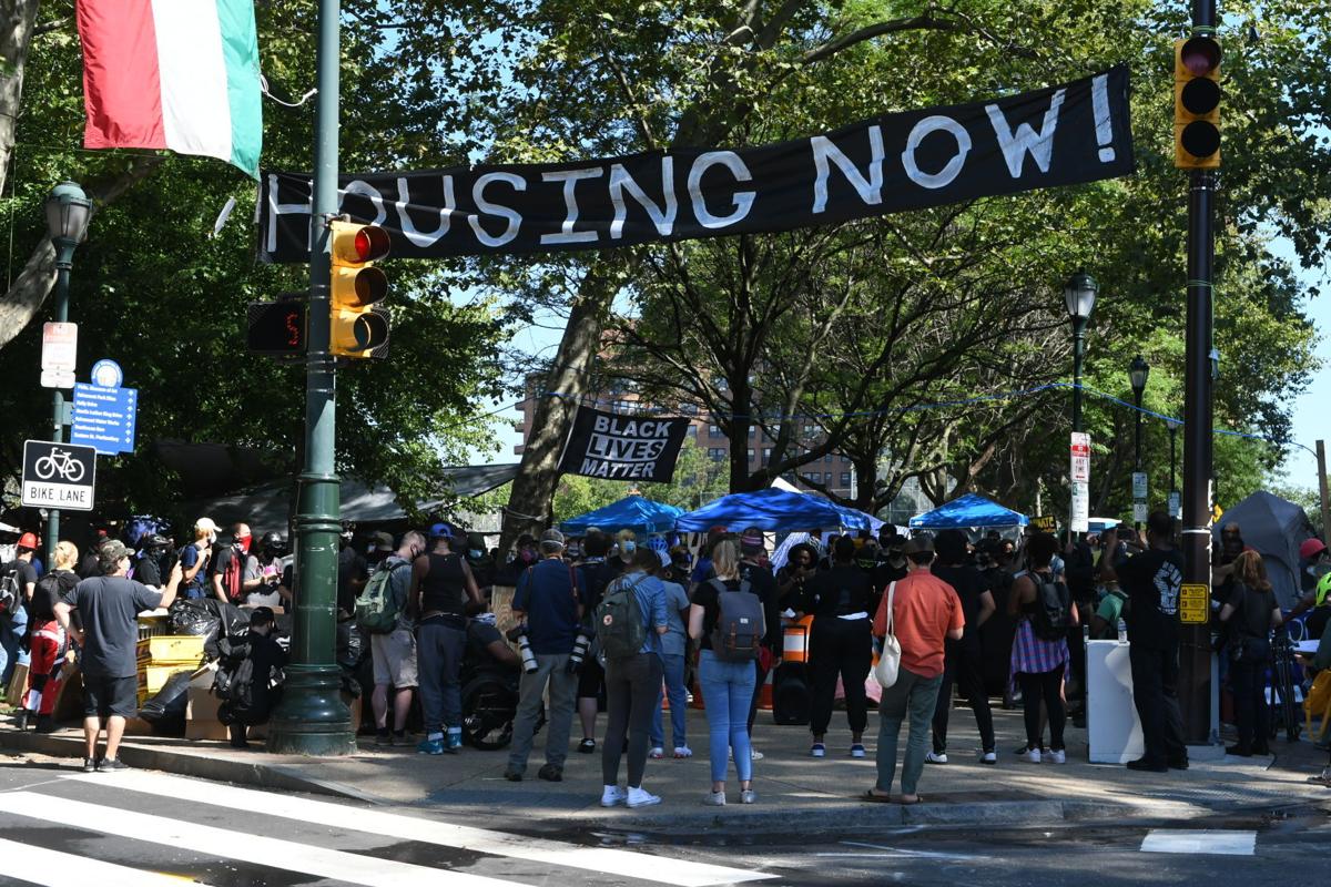 Philly Issues New Eviction Notice To Parkway Homeless Protest Encampment Local News Phillytrib Com