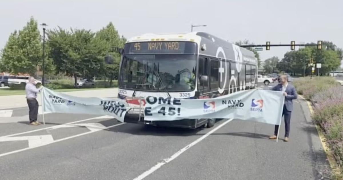 SEPTA celebrates new South Philly Navy Yard bus service