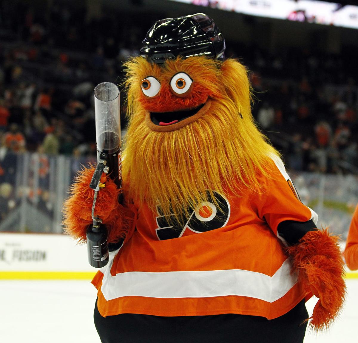 Gettin' Gritty Wit It: Flyers new mascot a big hit | Sports | phillytrib.com