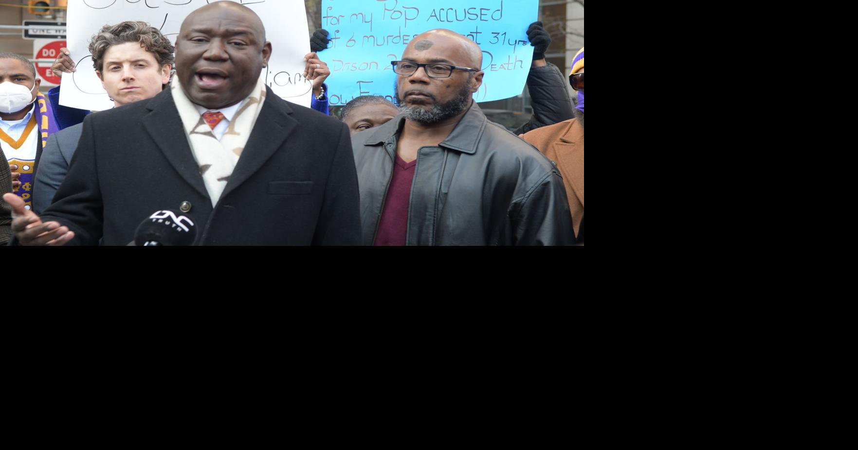 Civil rights attorney Ben Crump to file suit for exonerated