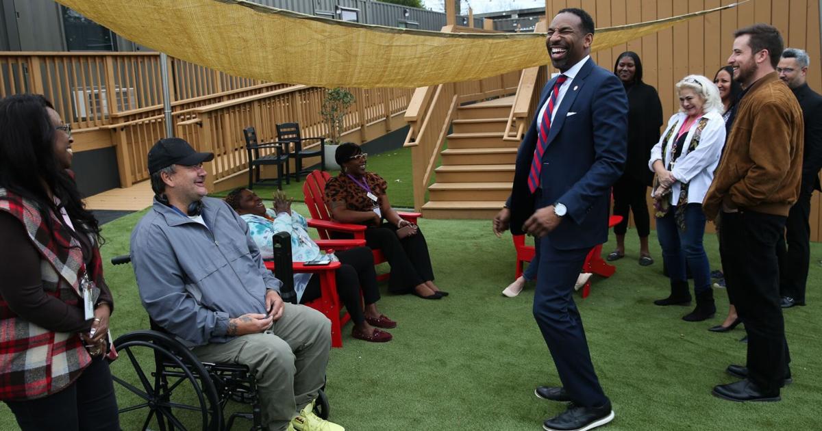 How shipping containers in Atlanta became tiny homes for the homeless ...