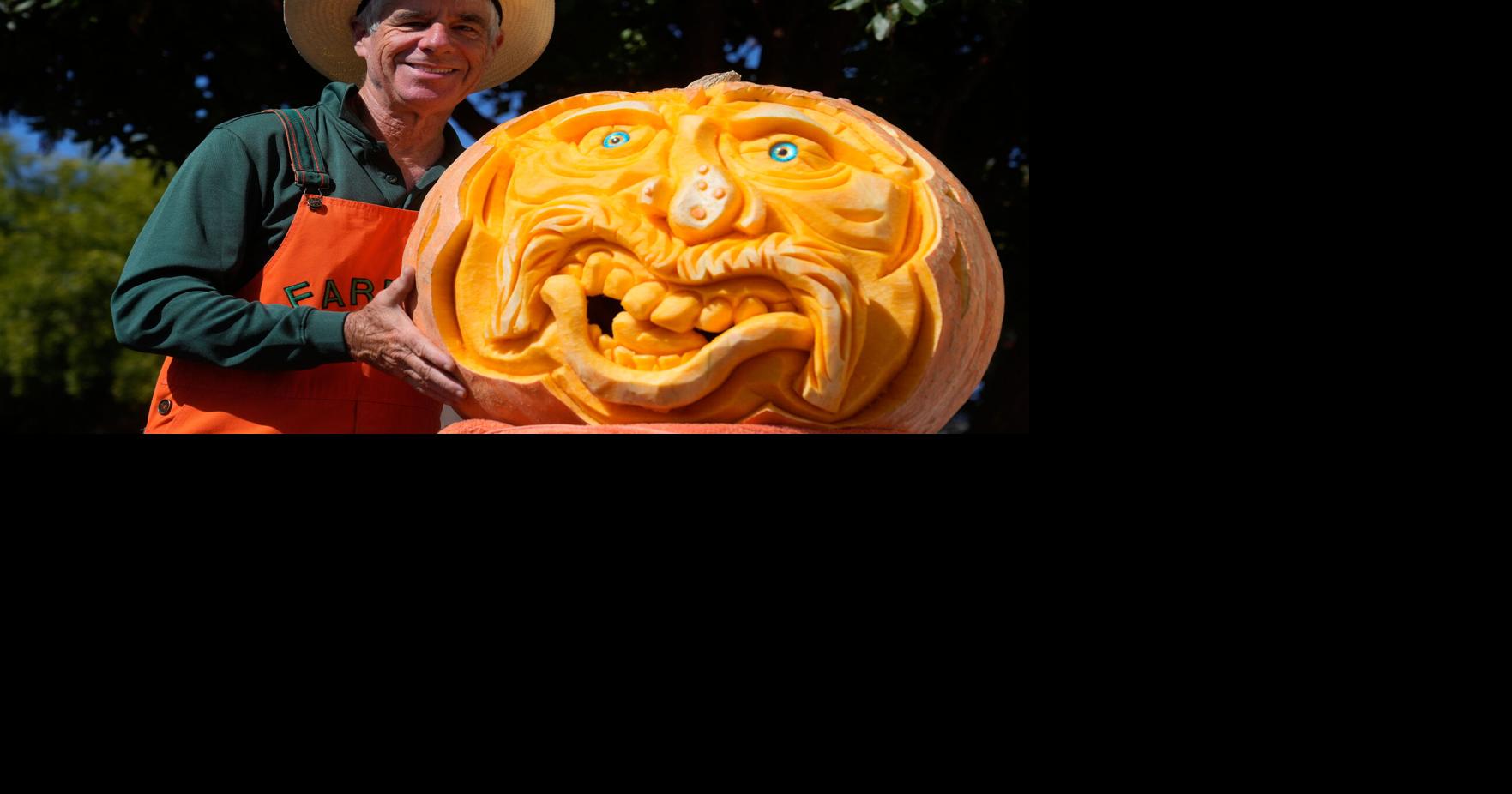 'Picasso of Pumpkin Carvers' brings artistry to a Halloween tradition