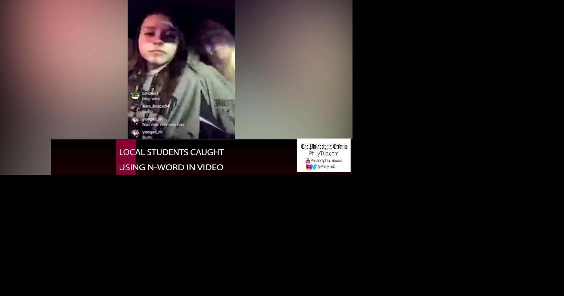 Conestoga High School students caught on video using nword