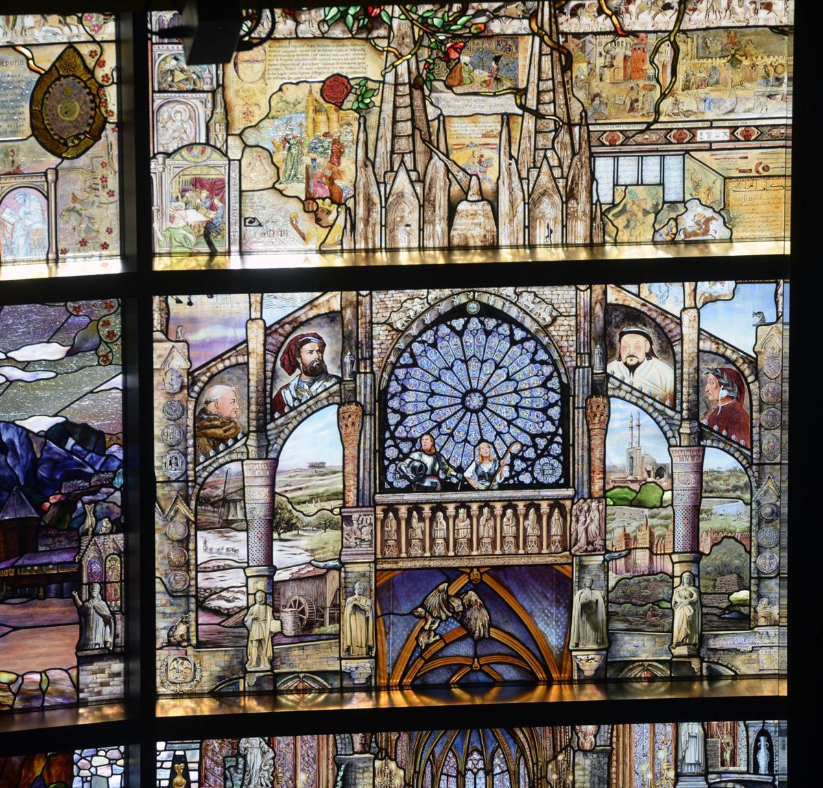 Why stained glass works in sacred and secular spaces