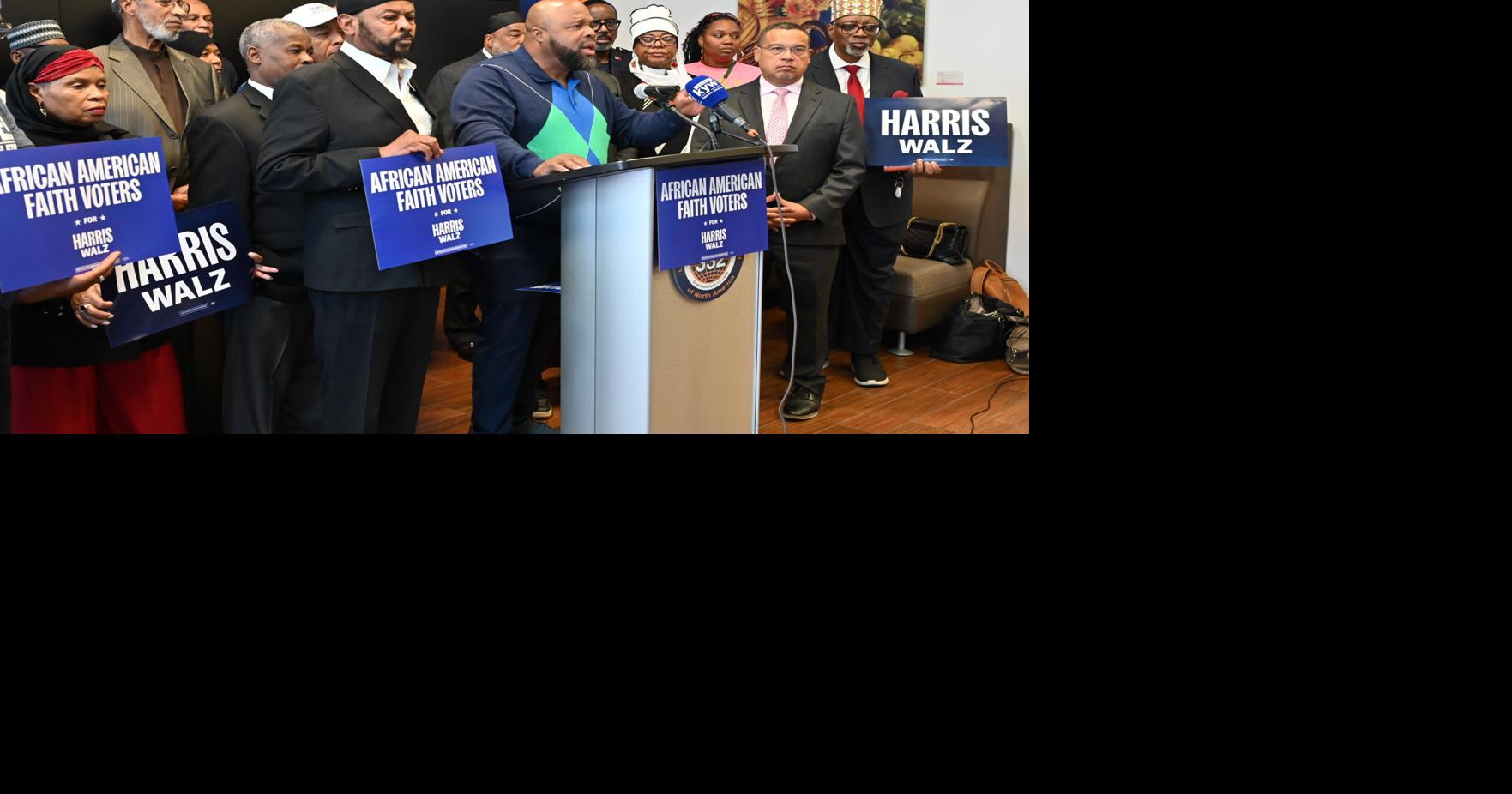 Black Muslim leaders rally for Harris in Philadelphia | Local News ...