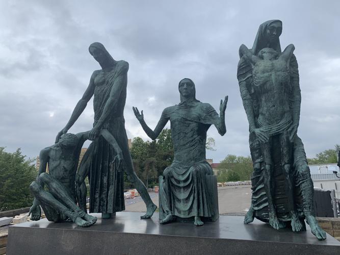 Two Philadelphia Art Museum sculptures are moving across town