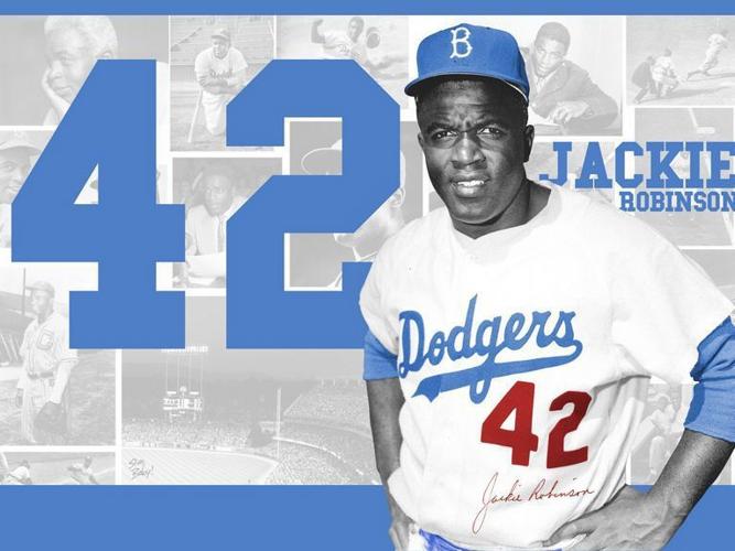 Jackie Robinson 1948 Brooklyn Dodgers Road Jersey