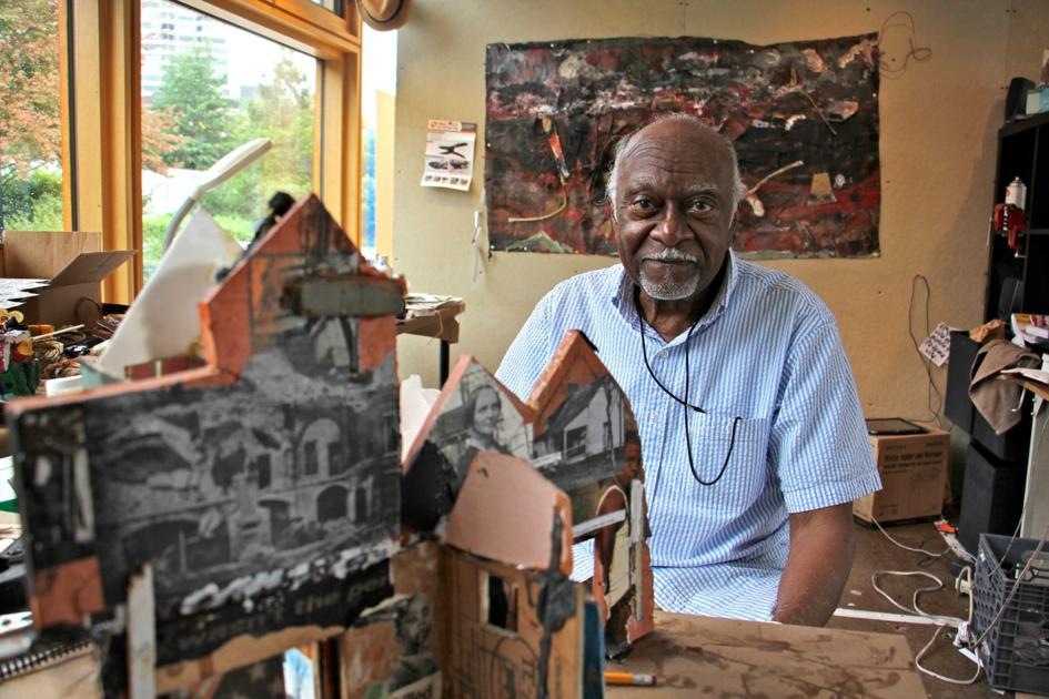 ‘Activist artist’ Leroy Johnson living, working inside the Barnes fishbowl Lifestyle