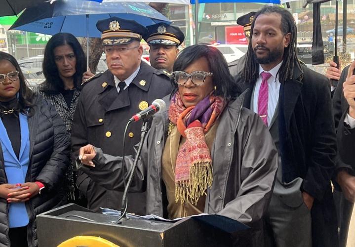 In the frigid rain, Philly leaders show united front after violent ...