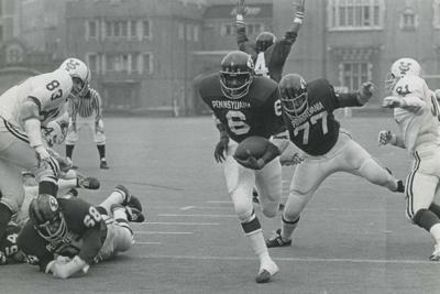 Penn Remembers Football Great Bellizeare Basketball Phillytrib Com