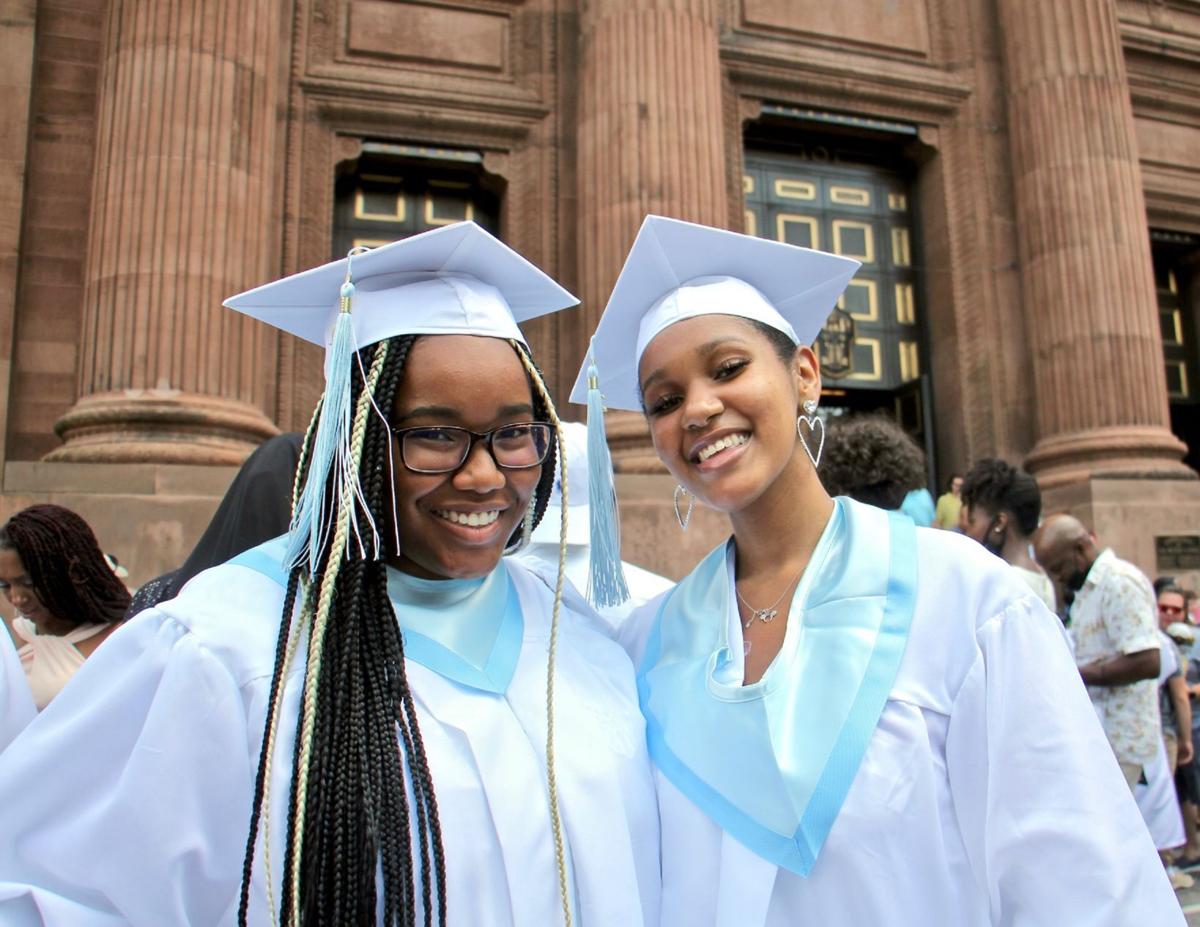 Philly S Hallahan High Holds Its Last Graduation Ceremony Lifestyle Phillytrib Com Philly S Hallahan High Holds Its Last Graduation Ceremony Lifestyle Phillytrib Com