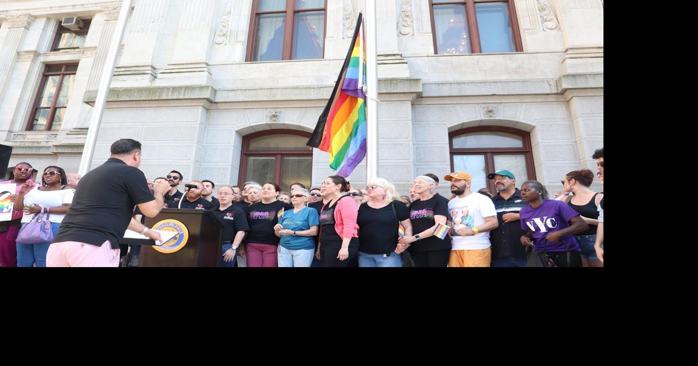 Pride flag raised at City Hall | Local News | phillytrib.com