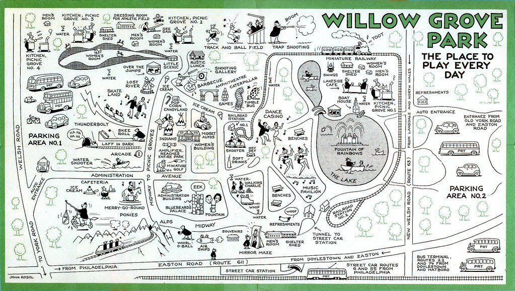 Willow Grove Mall Map Back In The Day: Willow Grove Park Was A Wild Ride | Back In The Day |  Phillytrib.com