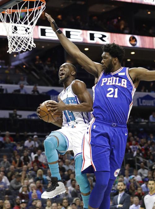 Resultado de imagen de sixers 122-119 hornets