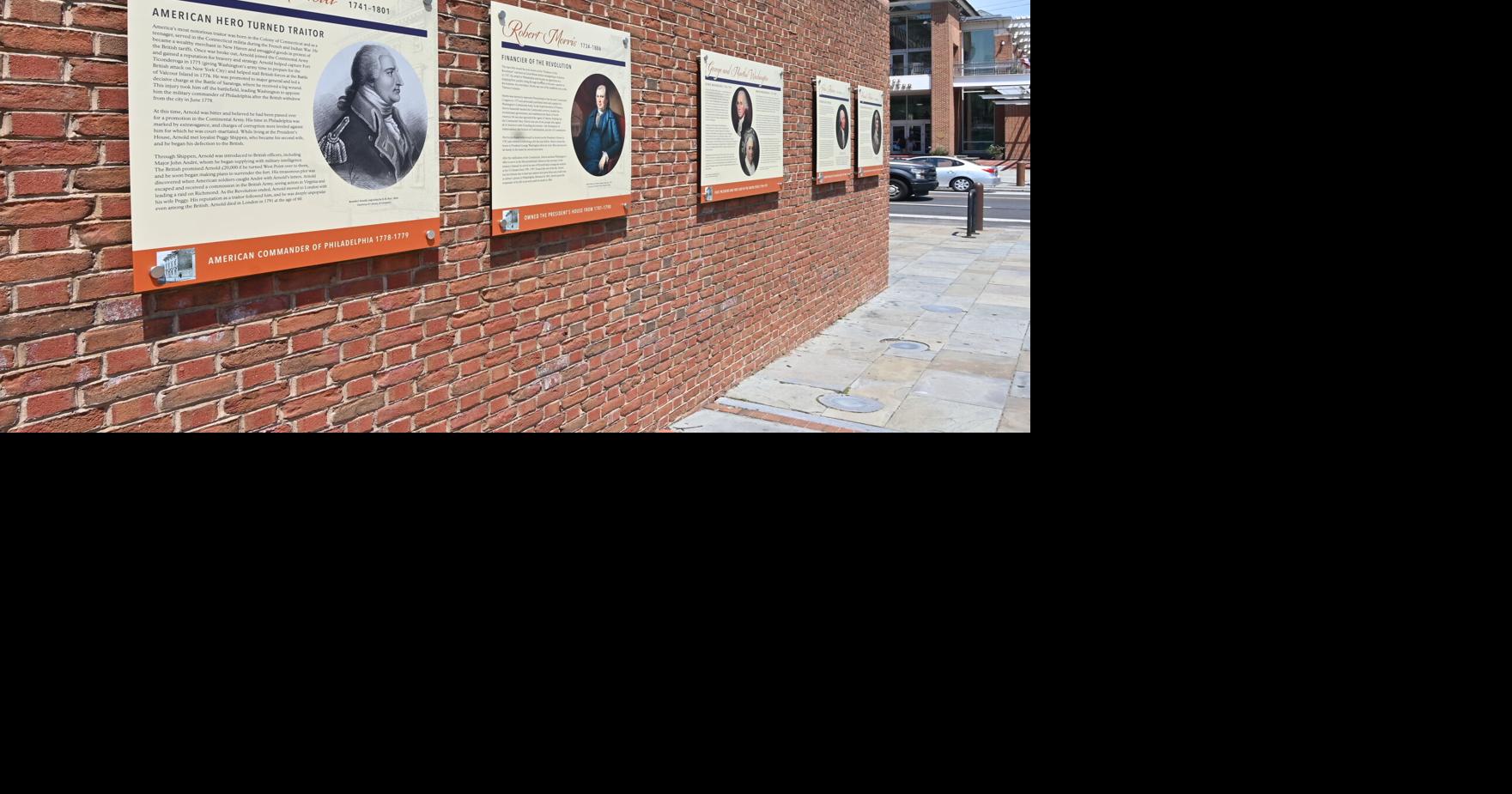 Outrage after Trump administration replaces panels at President’s House slavery memorial