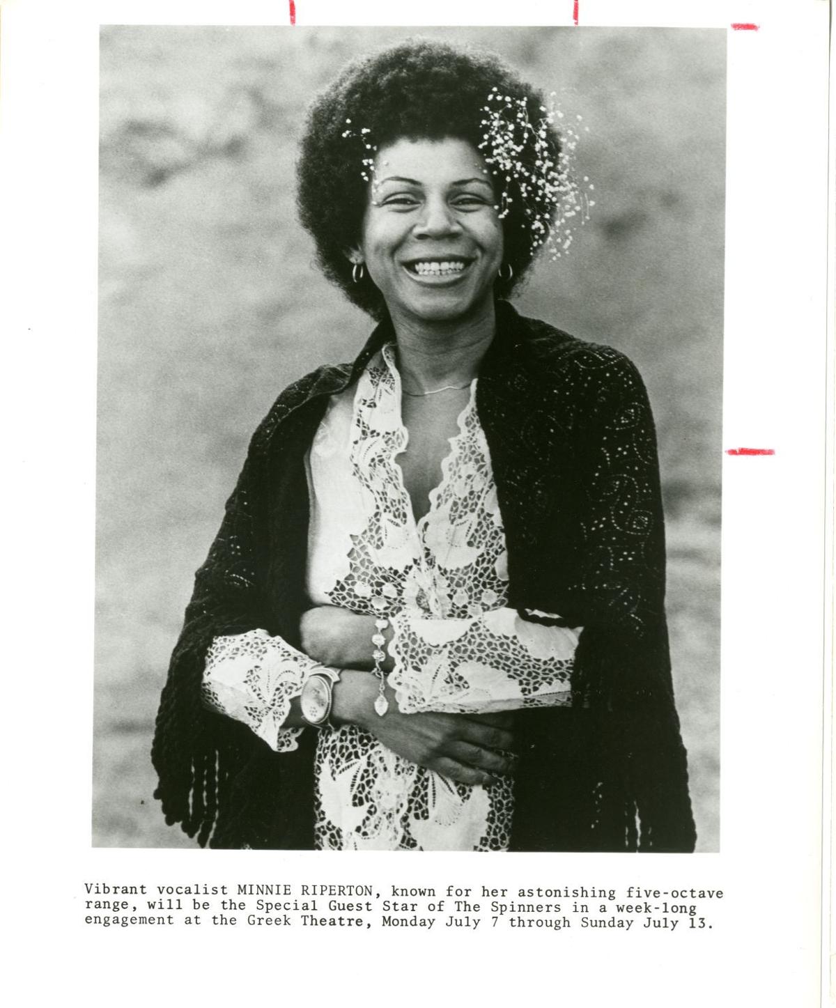 Memoir shares life story of Minnie Riperton Lifestyle